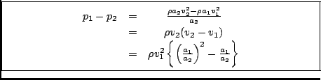 \fbox{\begin{minipage}{0.8\textwidth}%\begin{displaymath}\begin{array}{ccc}
p...
...ght)^2 - \frac{a_1}{a_2}\right\}\\
\end{array}\end{displaymath}\end{minipage}}
